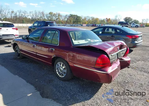 2006 Mercury Grand Marquis Gs из США, поврежденный, VIN 2MEFM74V96X606239